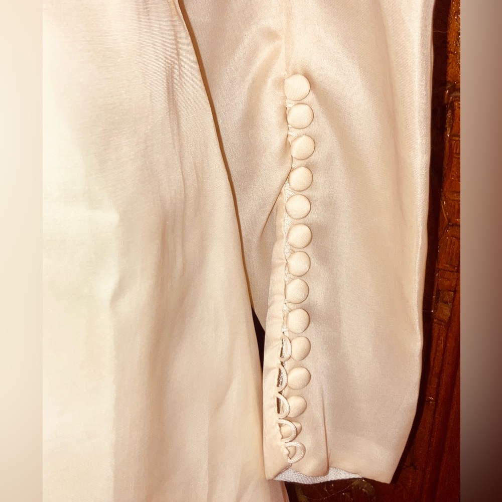 Vintage Oscar de la Renta 💯 silk wedding dress - Picture 8 of 16